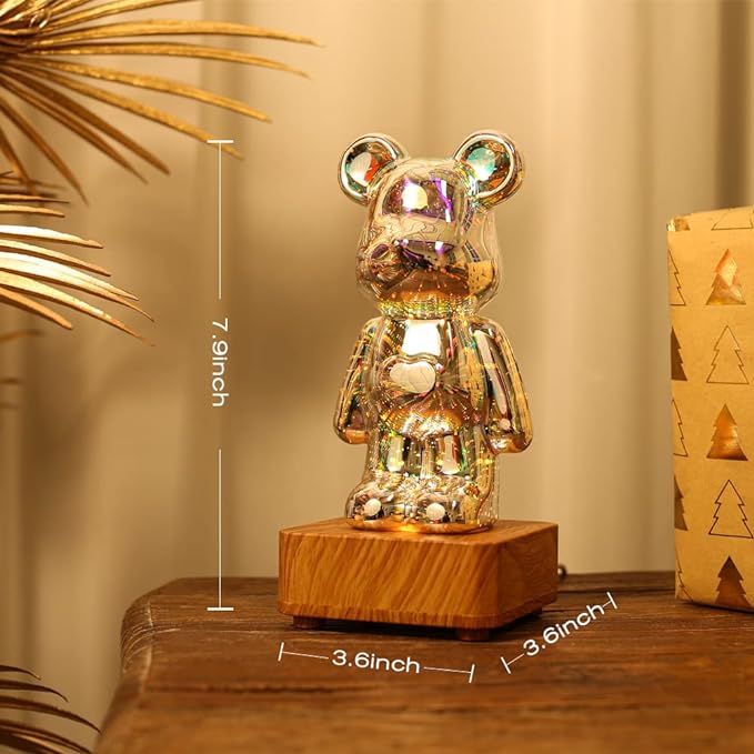 Twinkling Teddy Lamp