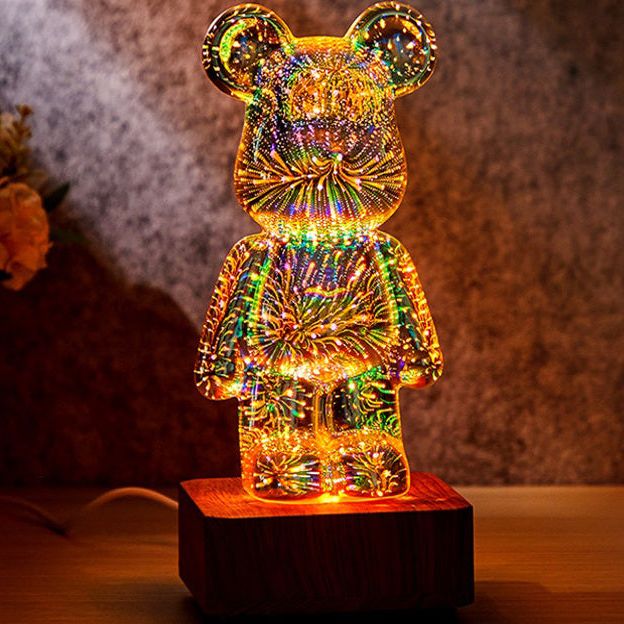 Twinkling Teddy Lamp