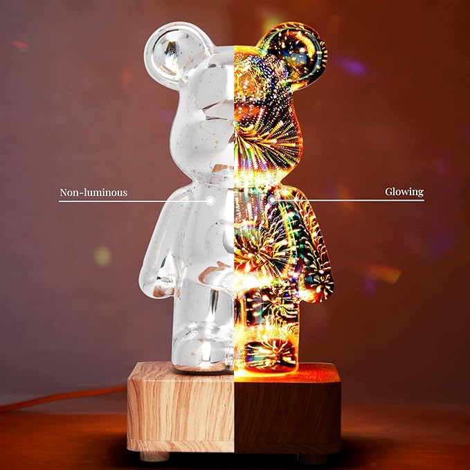 Twinkling Teddy Lamp