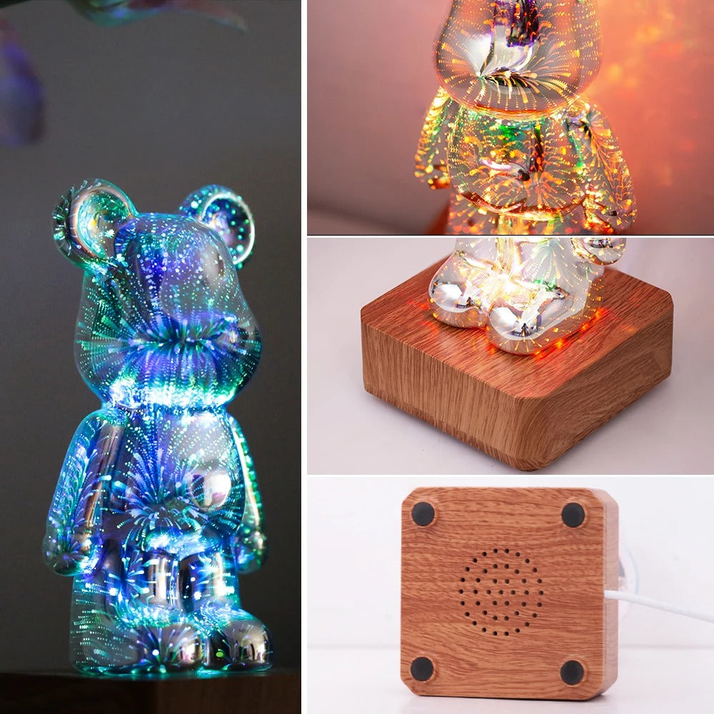 Twinkling Teddy Lamp