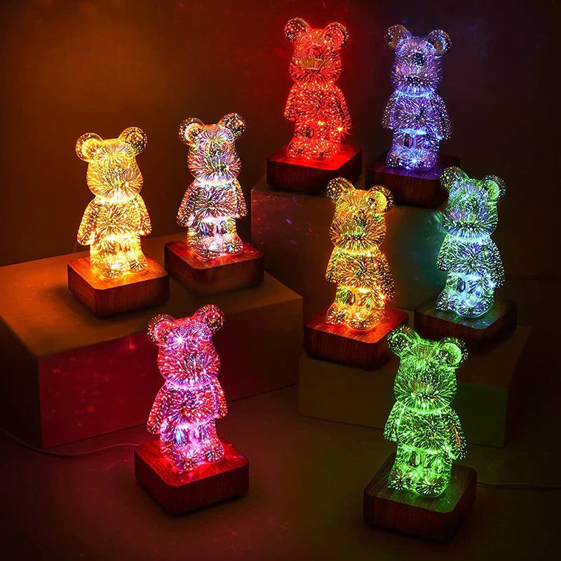 Twinkling Teddy Lamp